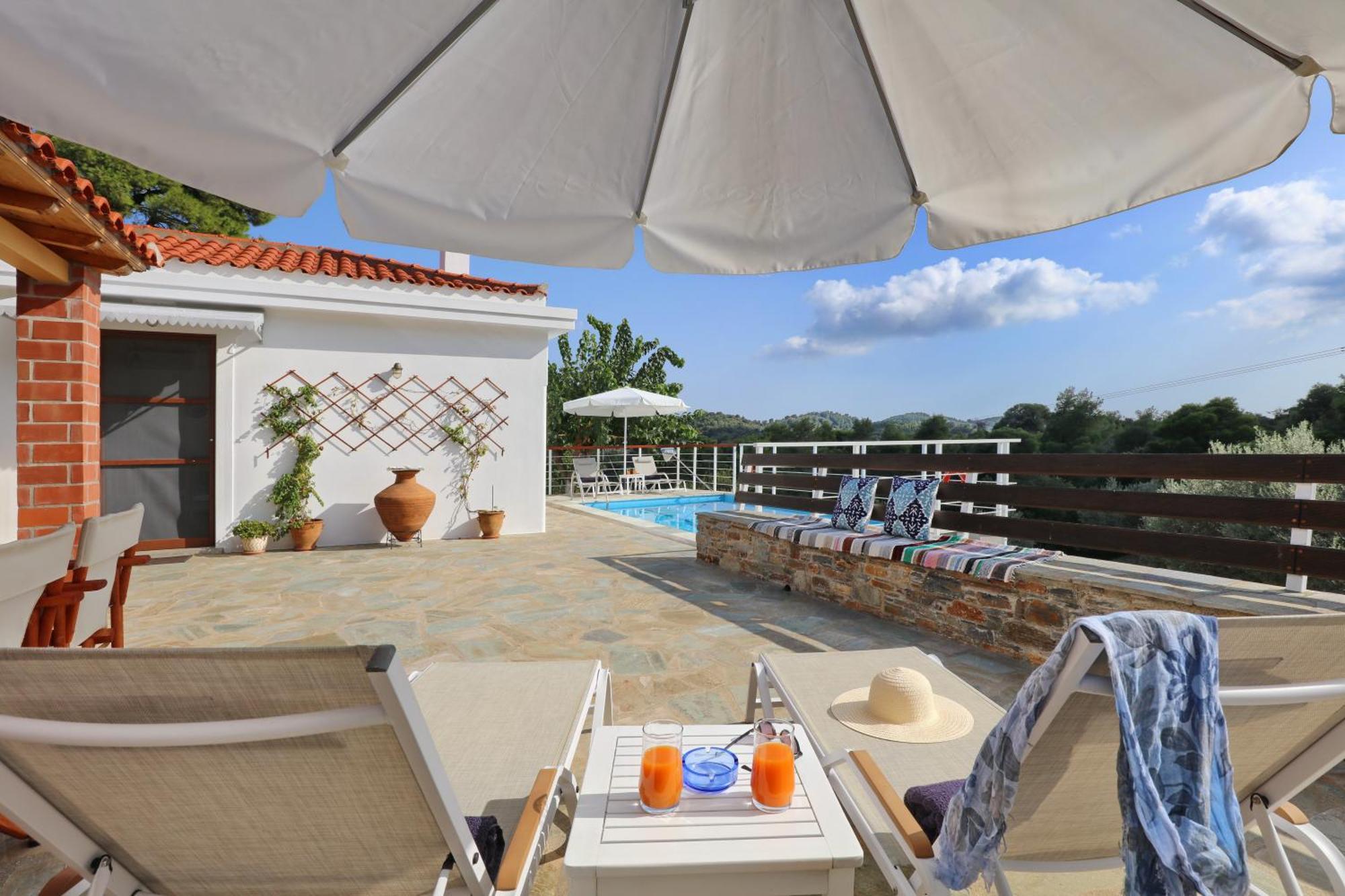 Diakopi Villa Città di Skopelos Esterno foto