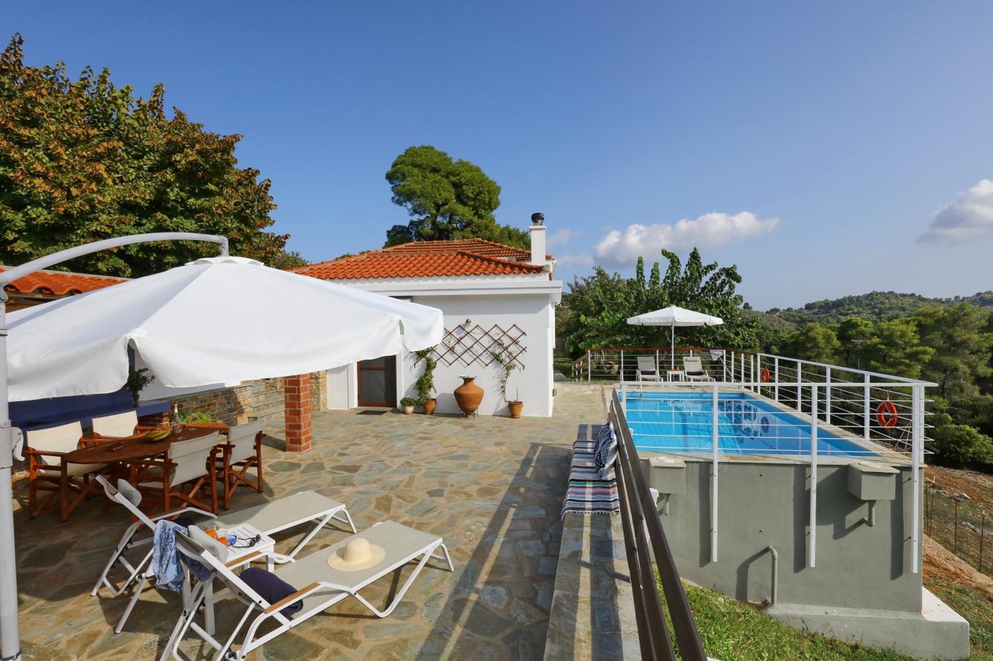 Diakopi Villa Città di Skopelos Esterno foto