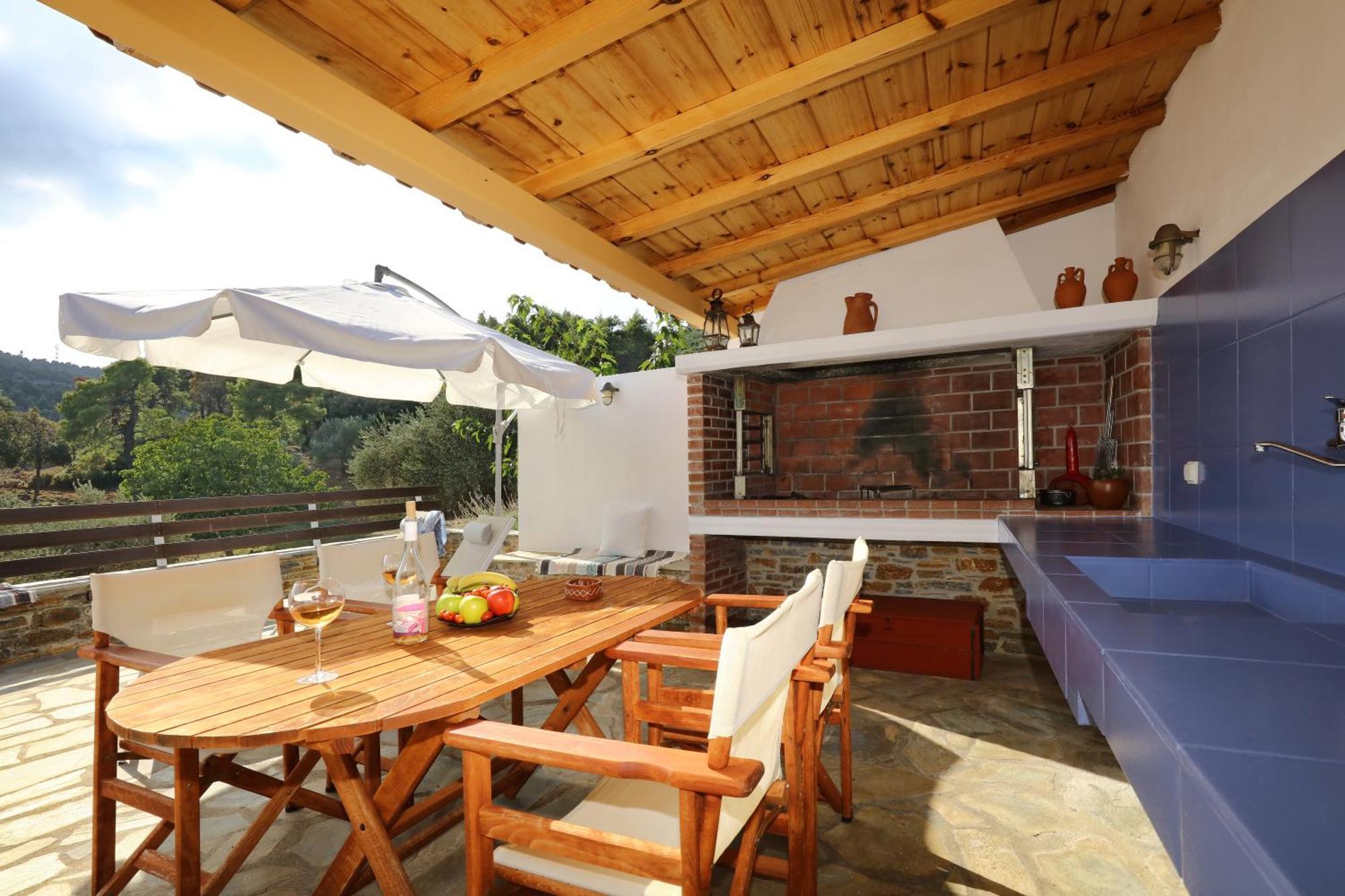 Diakopi Villa Città di Skopelos Esterno foto